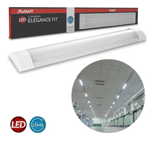 Luminária Linear Led 36W Avant Luminária Magazine Luiza