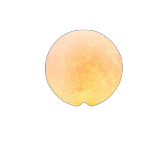 Imagem de Luminária Lua Cheia 3D Umidificador Aromatizador Usb Mesa