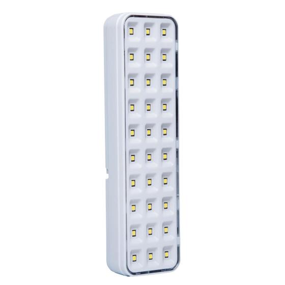 Imagem de Luminária Luz de Emergência Autônoma LDE 30 Leds Intelbras Bivolt