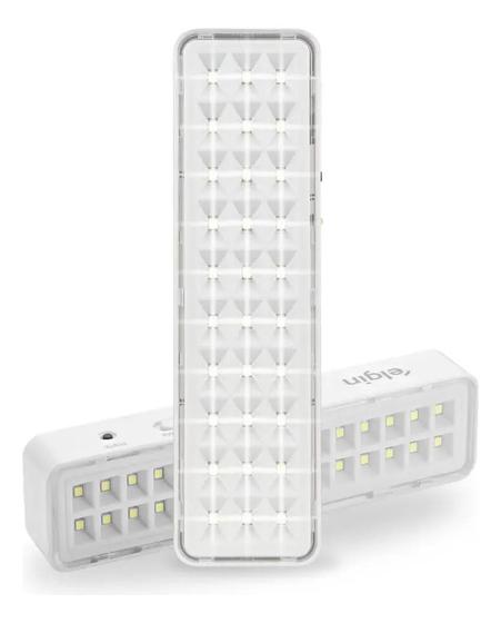Luminaria Luz De Emergencia Recarregável 30 Leds Bivolt