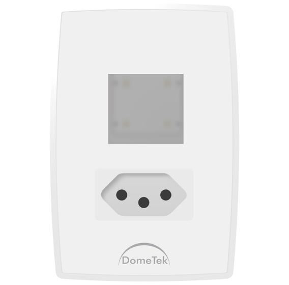Imagem de Luminária Luz Emergência + Tomada Led 70 Lumens Embutir 4x2