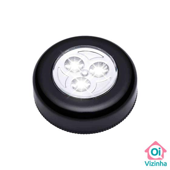 Luminária Luz Led Toque Adesiva Sem Fio Parede Guarda Roupa Oi