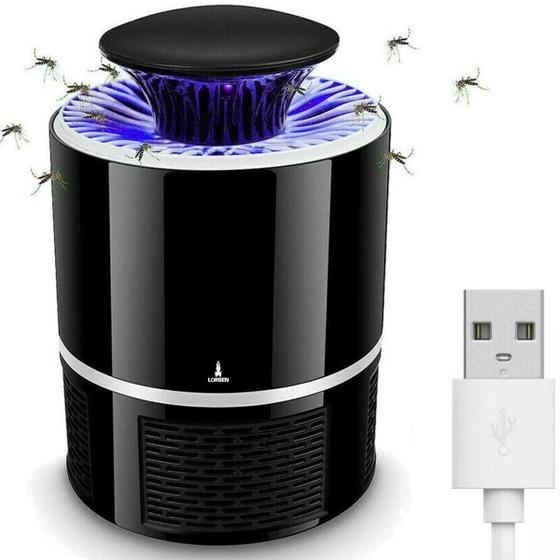 Imagem de Luminária Mata Mosquito Pernilongo Lorben Elétrico Luz Led