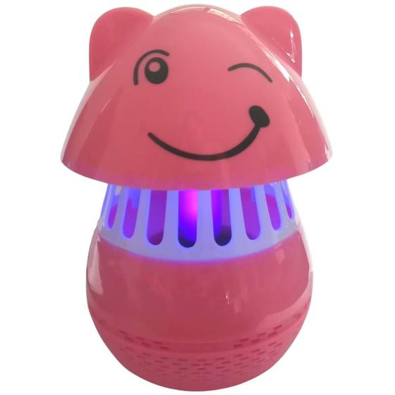 Imagem de Luminária Mata Mosquitos Insetos Controle de Pragas Bivolt Com Luz Led