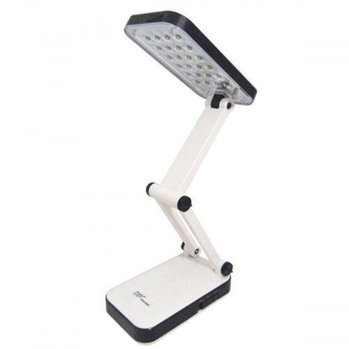 Imagem de Luminária Mesa Articulada 24 Leds Recarregável Dobravel Abajur Escrivaninha 666 ZZ