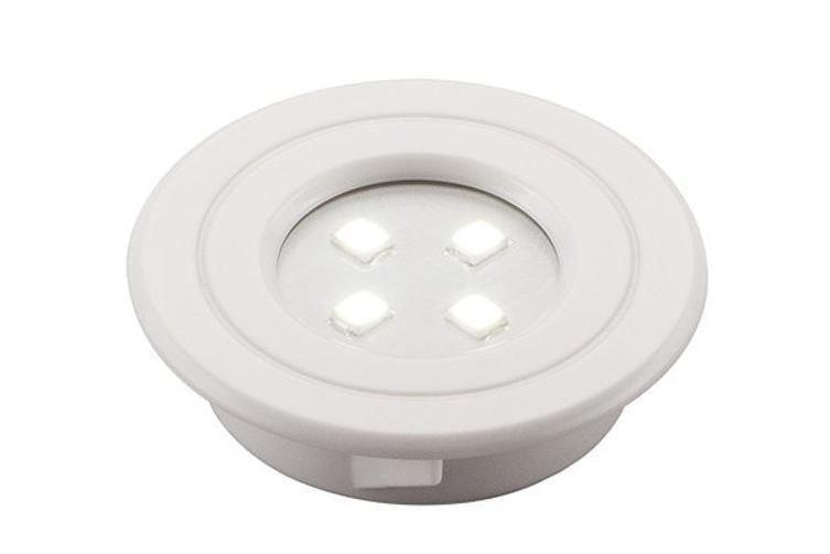 Imagem de Luminária Móveis Lumini Pop Branco Redondo 6500K Embutir
