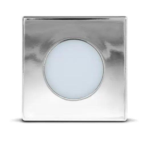 Imagem de Luminária Móveis Spot Point QUADRADA Quente 1,5w cor Cromada