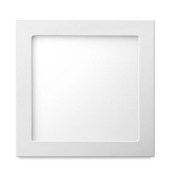 Imagem de Luminária Painel de Led de Embutir Quadrada Downlight 18w Bivolt Branca 2700k - Elgin