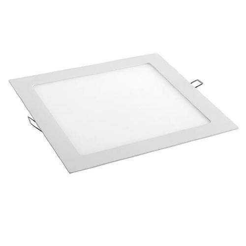 Luminaria Painel de Led Embutir Quadrado Slim Kian 6W 3000K Painel de