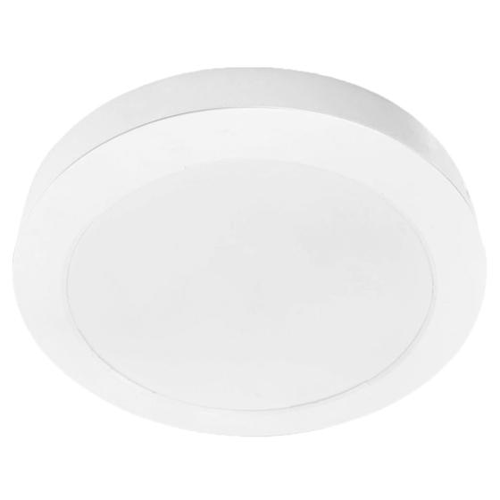 Imagem de Luminária Painel De Teto 24W Sobrepor Redonda Led 3000K Luz Amarela Forro Pvc Gesso Quarto Cozinha Sala Banheiro