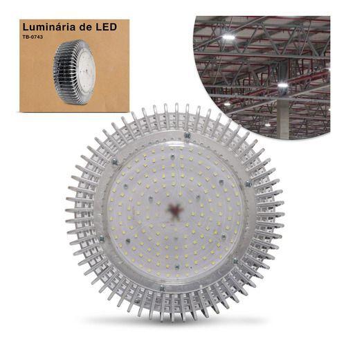 Luminária Para Galpão Industrial De Led 150w High Bay Bivolt Nem