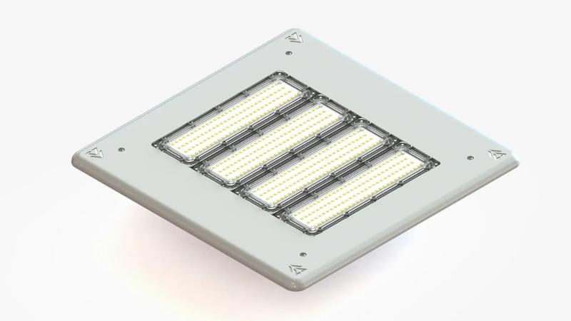 Imagem de Luminária para Posto de Combustível 400W LED Osram 36000lm Bivolt IP66 - Linha Standard