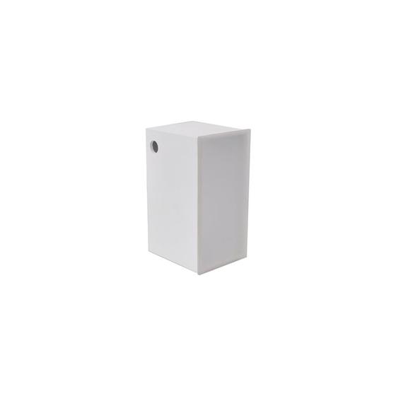 Luminária Parede Balizador Embutir 40X75Mm 1 Lamp G9 Branco - 1478 PEQ BR Menor preço em Luminária Parede Balizador Embutir 40X75Mm 1 Lamp G9 Branco - 1478 PEQ BR