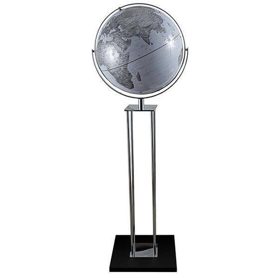 Luminaria Pedestal Globo Branco Fullway 140x43x43cm Luminária