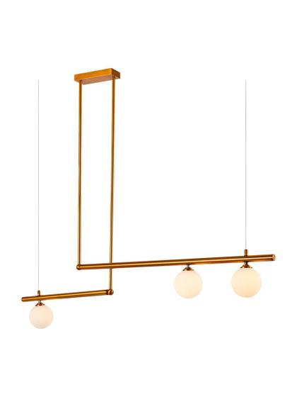 Imagem de Luminária Pendente 120cm G9 Lumier Moderno Slim Dourado