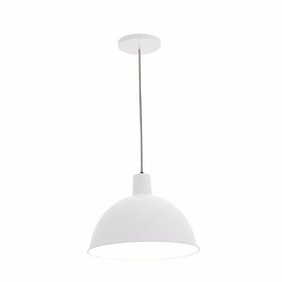 Imagem de Luminária Pendente Alumínio Td821 Taschibra Branco Fosco