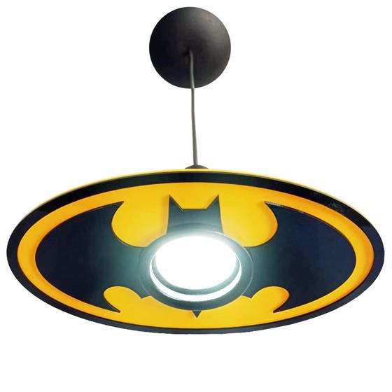 Imagem de Luminária Pendente Batman Heroi Marvel Quarto Menino
