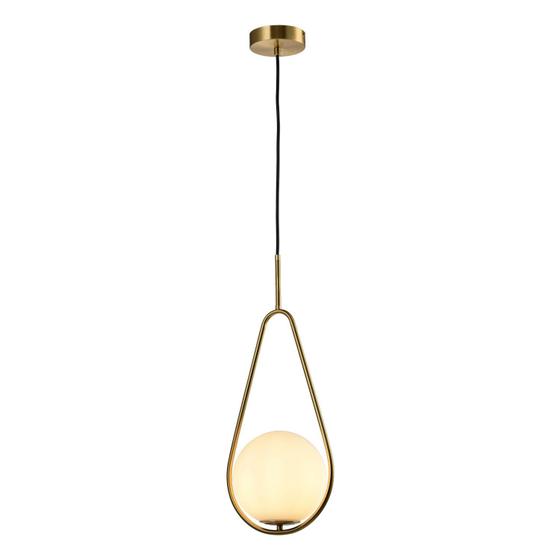 Imagem de Luminaria Pendente Bolonha 33X58cm Dourado