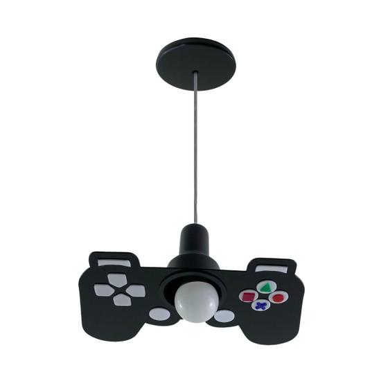 Imagem de Luminária Pendente Infantil Controle Vídeo Game - Quarto