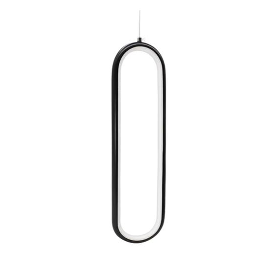 Imagem de Luminária Pendente Led Oval 3000k Minimalista Moderno 8018