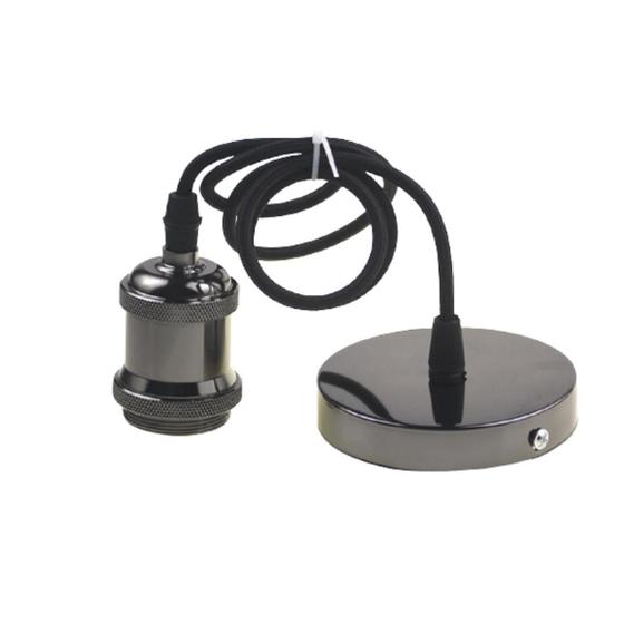 Imagem de Luminária Pendente Soquete Bocal E27 Com Lâmpada Led
