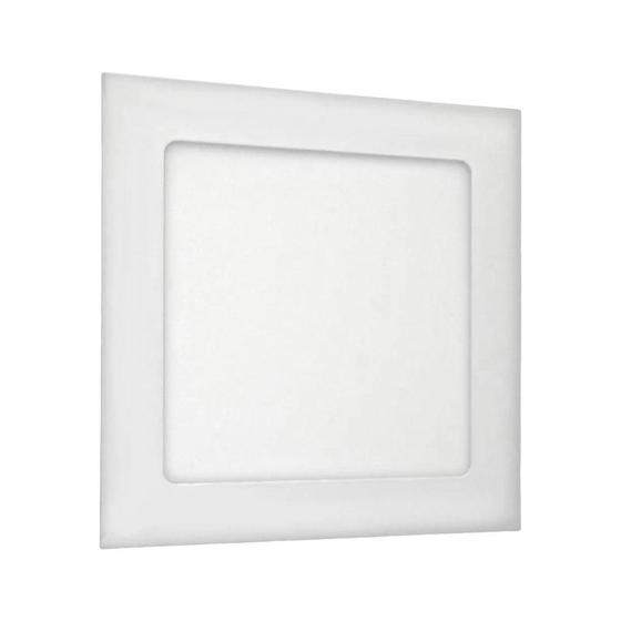 Imagem de Luminária Plafon 12W Led Quadrado Embutir 6500K