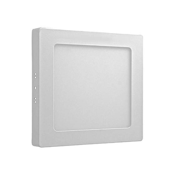 Imagem de Luminária Plafon 12W Led Quadrado Sobrepor 3000K