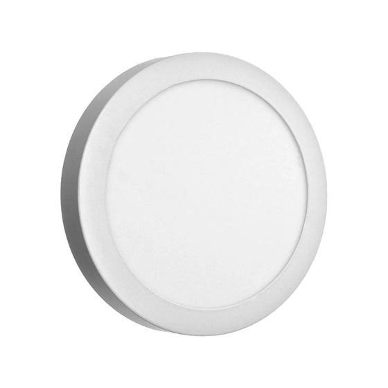 Imagem de Luminária Plafon 18W LED Redondo Sobrepor 6500K