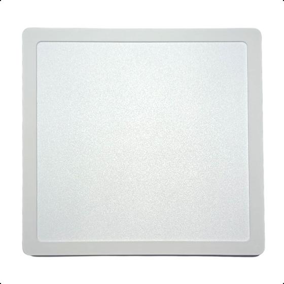 Imagem de Luminária Plafon 24W LED 6500K Quadrado Sobrepor Elgin