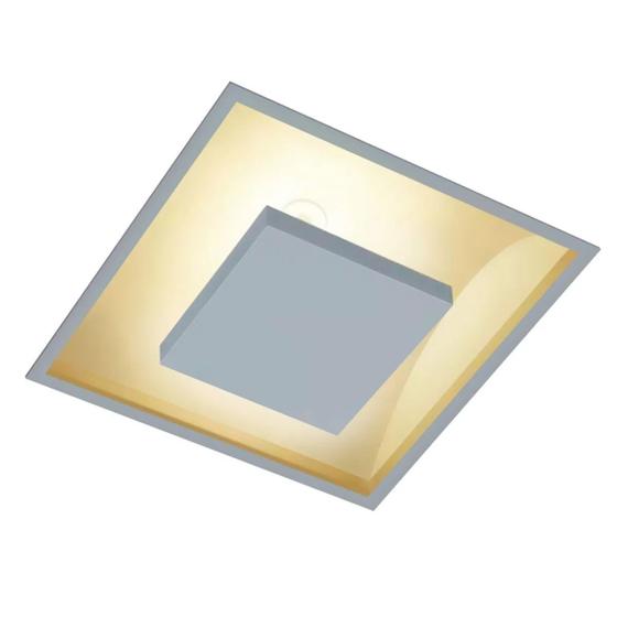 Luminária Plafon Embutir Rebatedor Eclipse 45x45 P/ 4 E27 Menor preço em Luminária Plafon Embutir Rebatedor Eclipse 45x45 P/ 4 E27