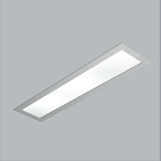 Imagem de Luminária Plafon Embutir Retangular 2 Lamp. - Hansa