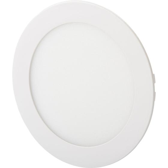 Imagem de Luminária Plafon LED 12w Embutir Branco Frio Redonda - LUXTEK