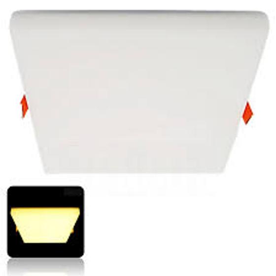Luminária Plafon Led Borda Infinita Embutir Quadrado 36W 3000K Menor preço em Luminária Plafon Led Borda Infinita Embutir Quadrado 36W 3000K