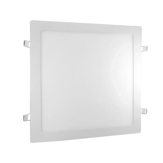 Imagem de Luminaria Plafon Led Embutir 18W 2700K Quadrada Lumier