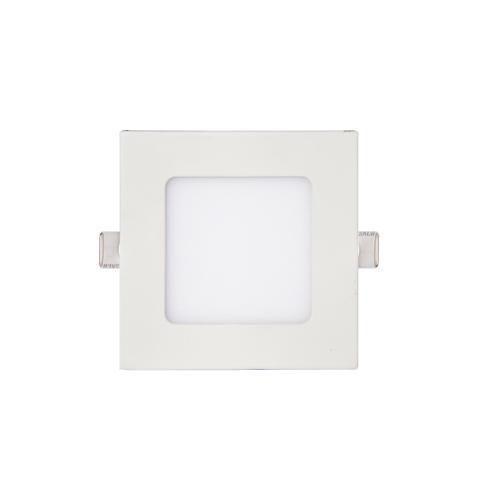 Luminaria Plafon Led Embutir Quadrado Slim Kian 18W 6000K Plafon Magazine Luiza