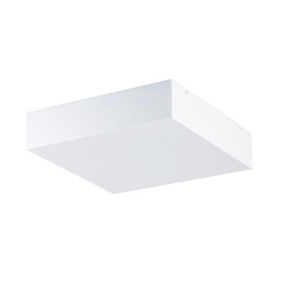 Luminaria Plafon Quadrado Acrilico 20x20 cm, Luminária de teto sobrepor Menor preço em Luminaria Plafon Quadrado Acrilico 20x20 cm, Luminária de teto sobrepor