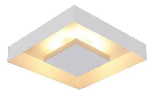 Luminária Plafon Sobrepor Rebatedor Eclipse 45x45 P/ 4 E27 Menor preço em Luminária Plafon Sobrepor Rebatedor Eclipse 45x45 P/ 4 E27