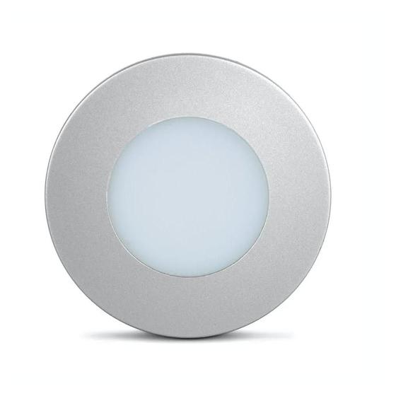 Imagem de Luminaria point circular 1,5w brc frio 6000k aluminio bivolt