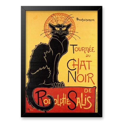 Imagem de Luminária Quadro Chat Noir