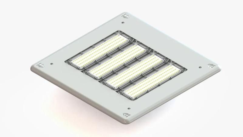 Imagem de LUMINARIA RJ POSTO DE GASOLINA 400W LED OSRAM 36000LM IP66 - combate