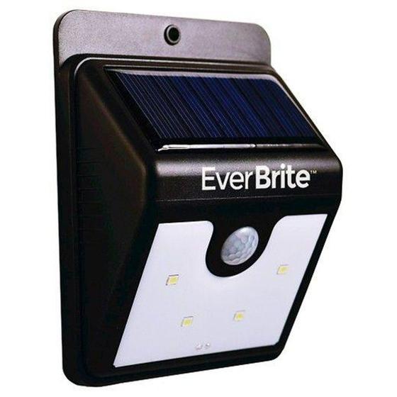 Imagem de Luminaria sensor anunciador de presença com placa solar para ambientes externos - Paris