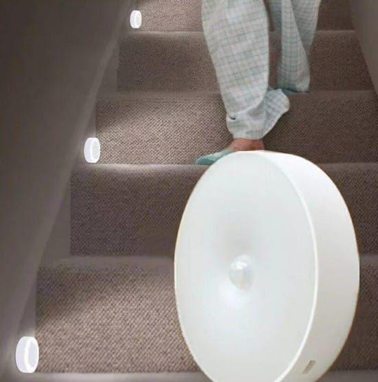 Luminaria Sensor De Presença E Movimento Led Luz Noturna Inteligente Sem Fio Recarregável Usb - Eletronica Castro Imagem de Luminaria Sensor De Presença E Movimento Led Luz Noturna Inteligente Sem Fio Recarregável Usb