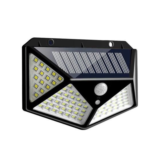 Luminária Solar 100 Led Com Sensor Jardim À Prova D'água Top Menor preço em Luminária Solar 100 Led Com Sensor Jardim À Prova D'água Top