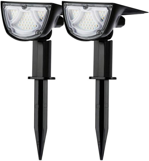 Luminaria solar led verde Hidroled Luminária Magazine Luiza