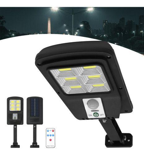 Luminária Solar Rua Led Sensor Presença 48w Branco Frio Menor preço em Luminária Solar Rua Led Sensor Presença 48w Branco Frio