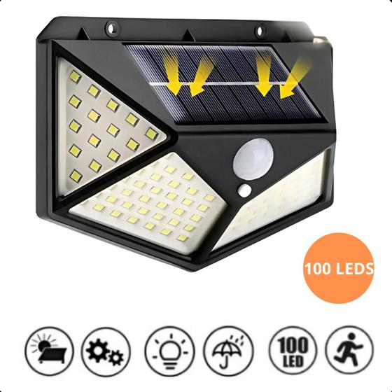 Imagem de Luminária Solar Sem Fio Premium Com Alta Potência E Design Compacto
