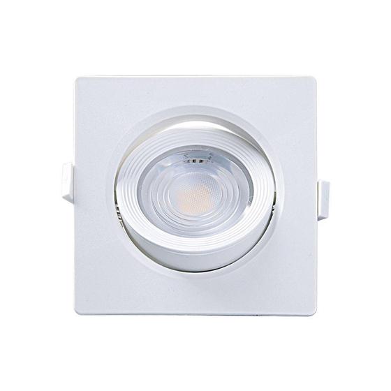 Imagem de Luminária spot embutir quadrado alltop led mr15 5w - TASCHIBRA