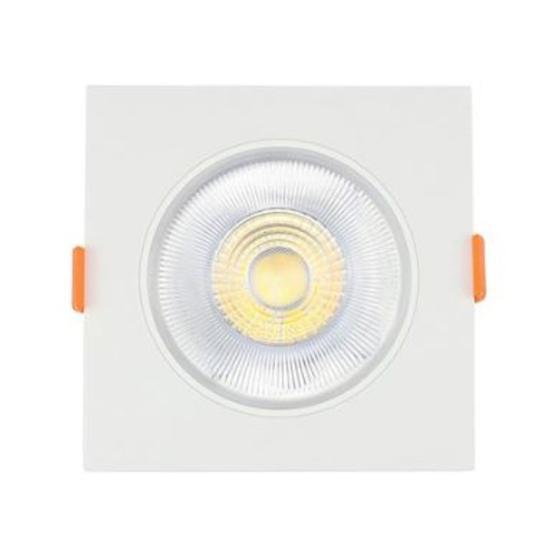 Imagem de Luminária Spot LED Embutir Quadrado 5W 3000K Branco Biv Blue