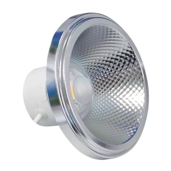 Imagem de Luminaria spot refletor led 10w ar111 2700k dim kian 110v