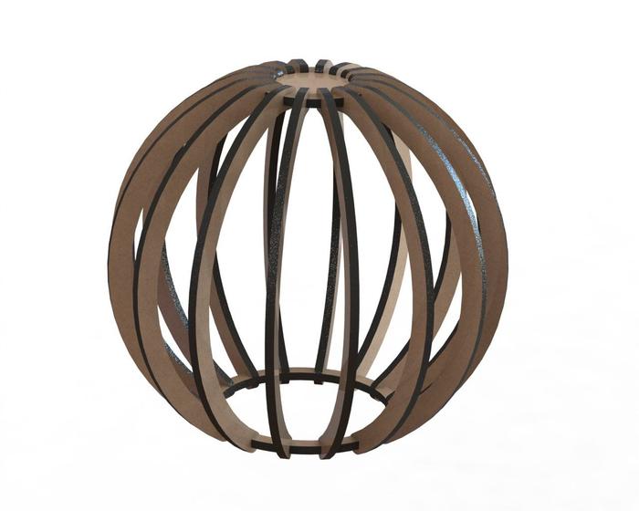Imagem de Luminária Teto tipo Pendente JABULANI MDF - Completa